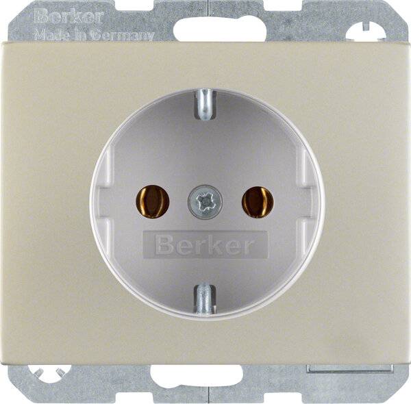 Berker 47357004, Typ F, Edelstahl, Edelstahl, IP20, 250 V, 16 A-2