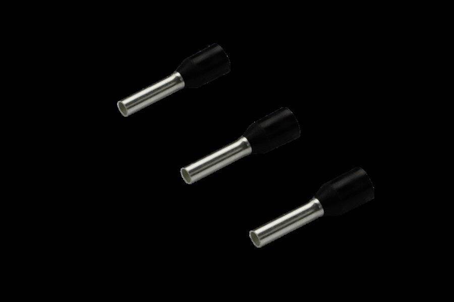 Rittal 4050.733 Aderendhülse 1.5 mmÂ² Teilisoliert Schwarz 500 St.-1