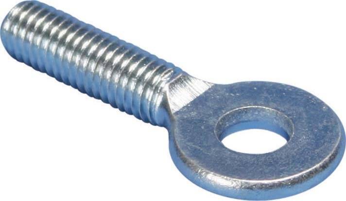 SLEBM6 - Schraube - Stahl - M6 - Metallisch - 3,75 cm - 1,75 cm-0