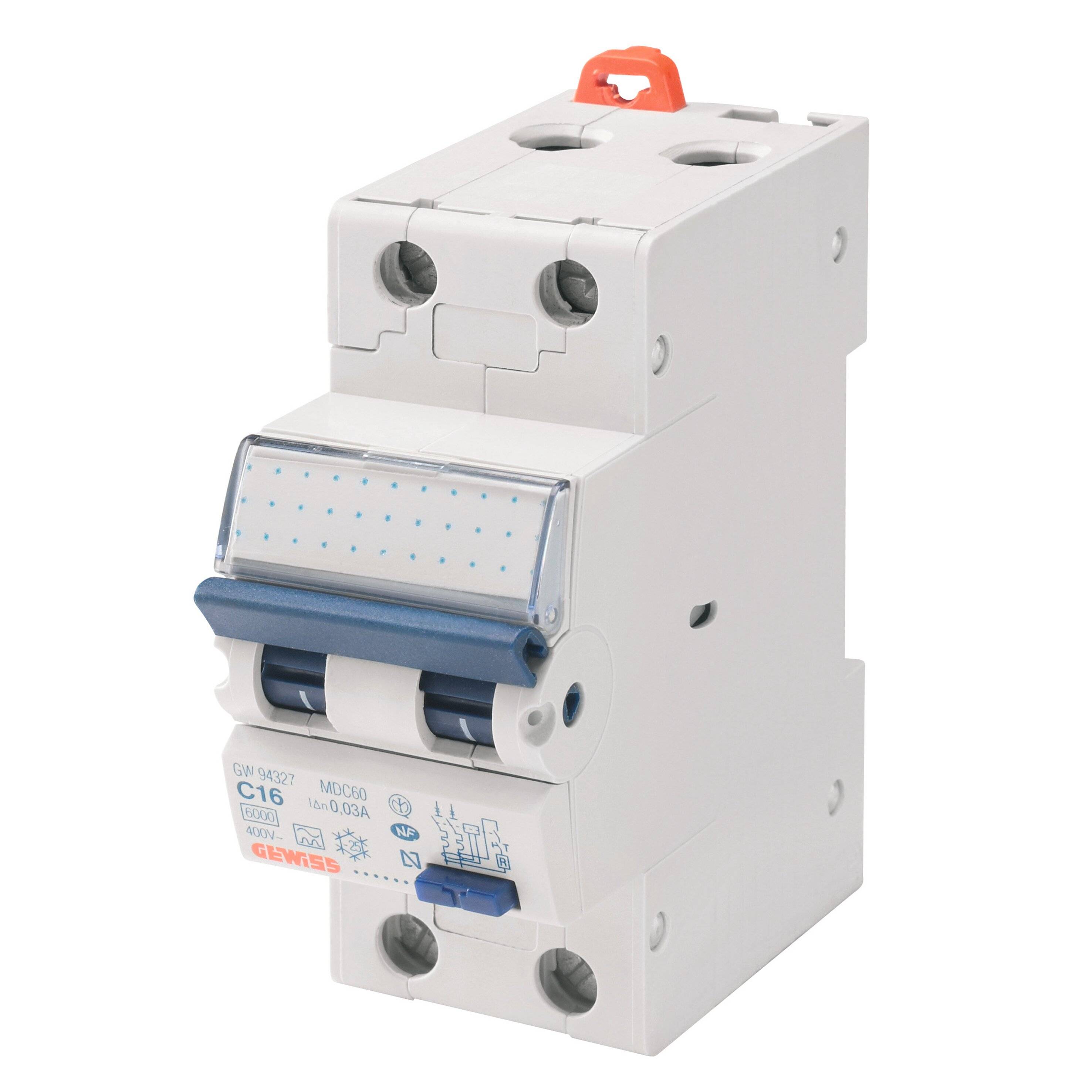 Gewiss FI/LS-Schutzschalter GW95227-2