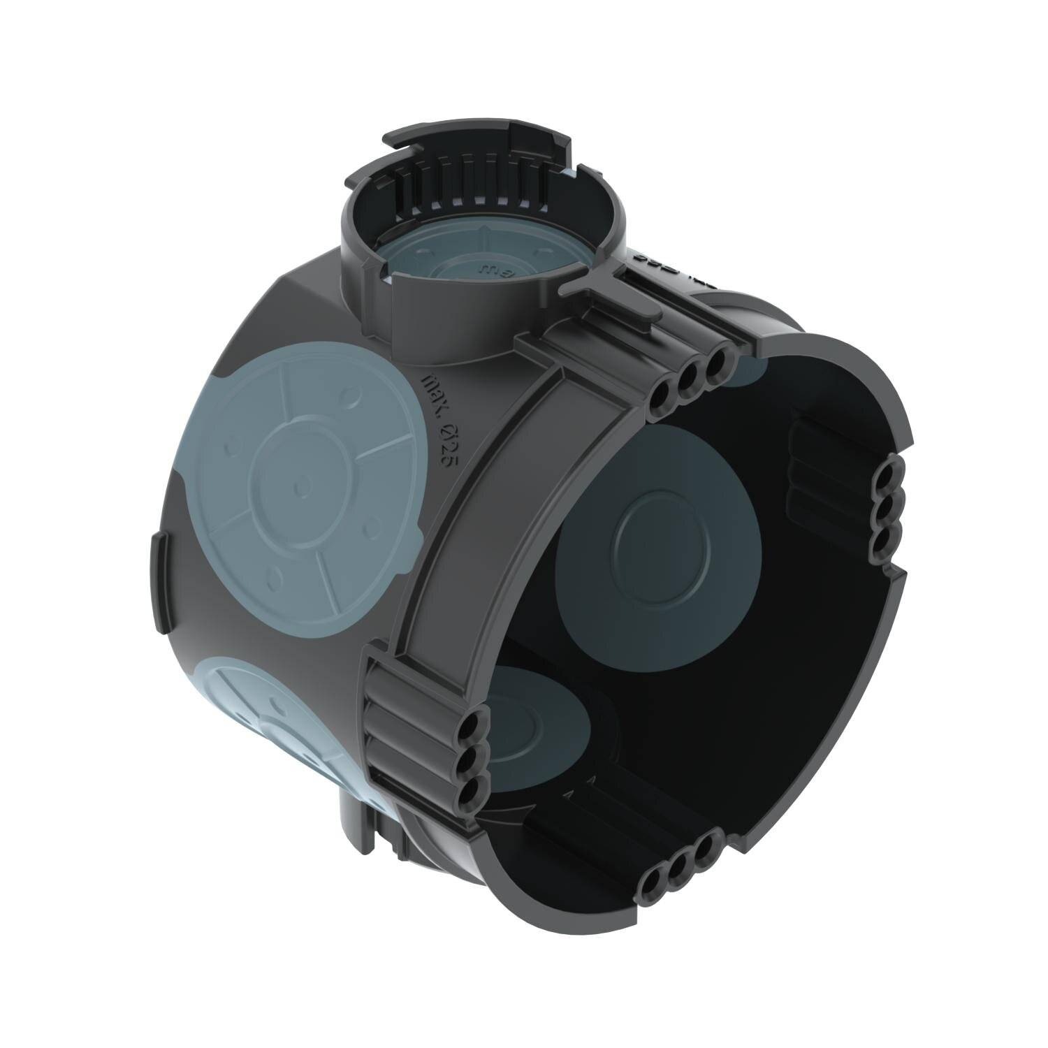 OBO Bettermann Vertr Gerätedose UP luftdicht UG 46-L 60 mm, 46 2,5 mm²-1