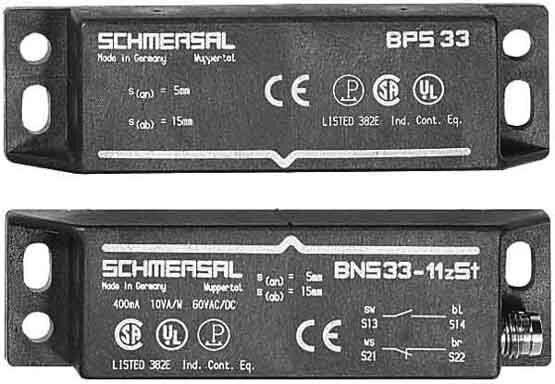 Schmersal BNS 33-11ZG-ST Sicherheits-Sensoren , P/N: 101146423-4