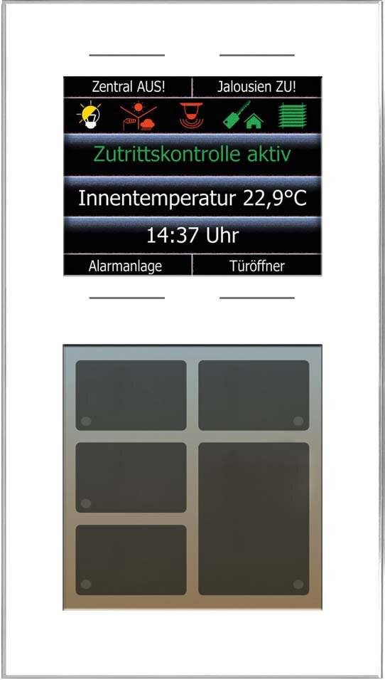 Issendorff Glas-Tastenfeld LCN - GT10DW-1