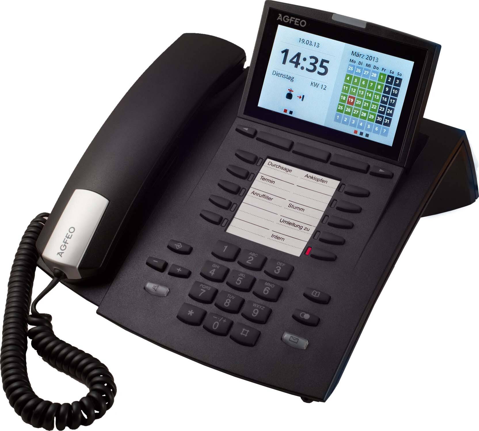 AGFEO ST 45 - Digitaltelefon - Schwarz-8
