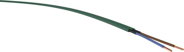 K+L H05RNH2-F 2x1,5 gn Tr.500 Illuminationsleitung 1,5 mm², 13,5 mm, 5,5 mm