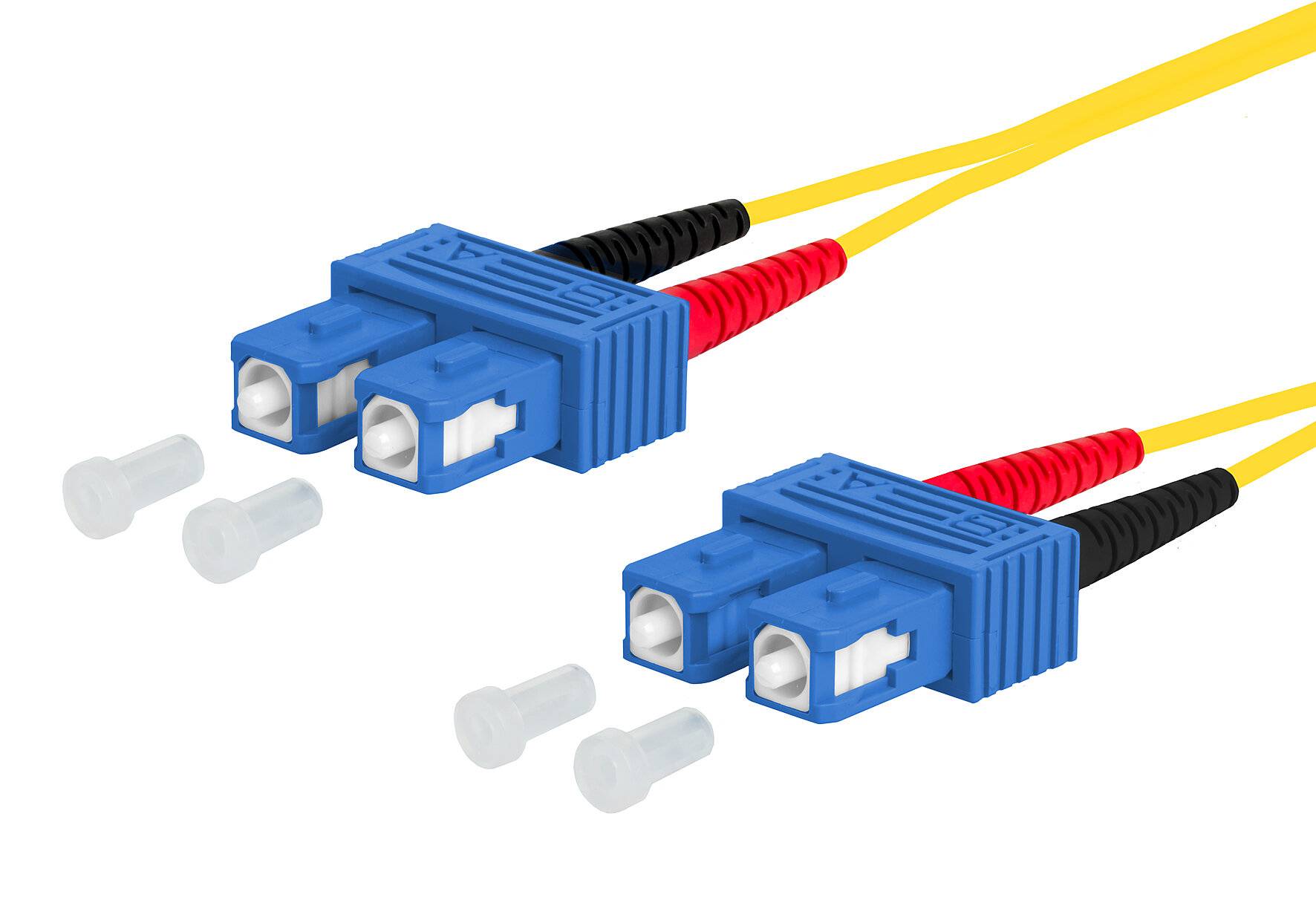 METZ CONNECT OpDAT Patchkabel, SC-D/SC-D OS2, 1 m-1