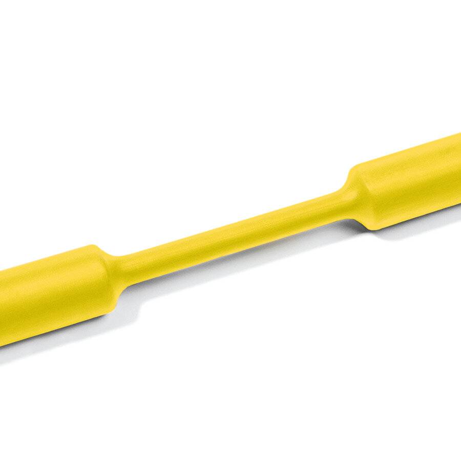 HellermannTyton Schrumpfschlauch HFT-A-3/16-POX-YE 4,8 mm, 2,4 75 m