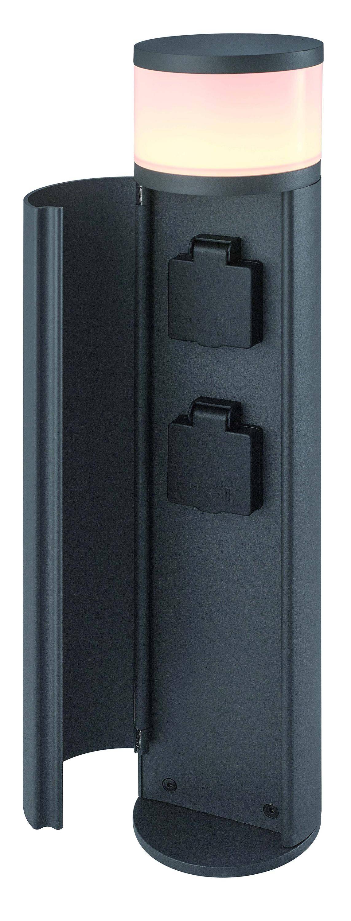 Böhmer LED-Licht/Energie-Poller 3000K IP54 anth 74022-2