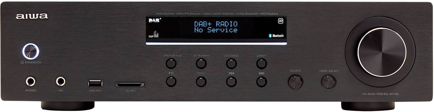 UltraMedia Receiver aiwa AMR-200DAB 200 W, 430 mm, 100 292 mm-0