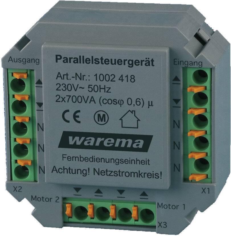 Warema Sonnen Parallelsteuergerät UP 1002418-1