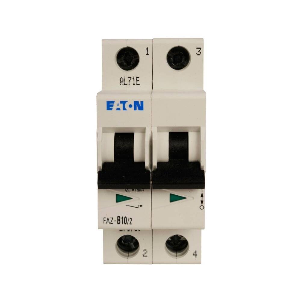Eaton (Moeller) Leitungsschutzschalter C 2A, 2p FAZ-C2/2-DC-3