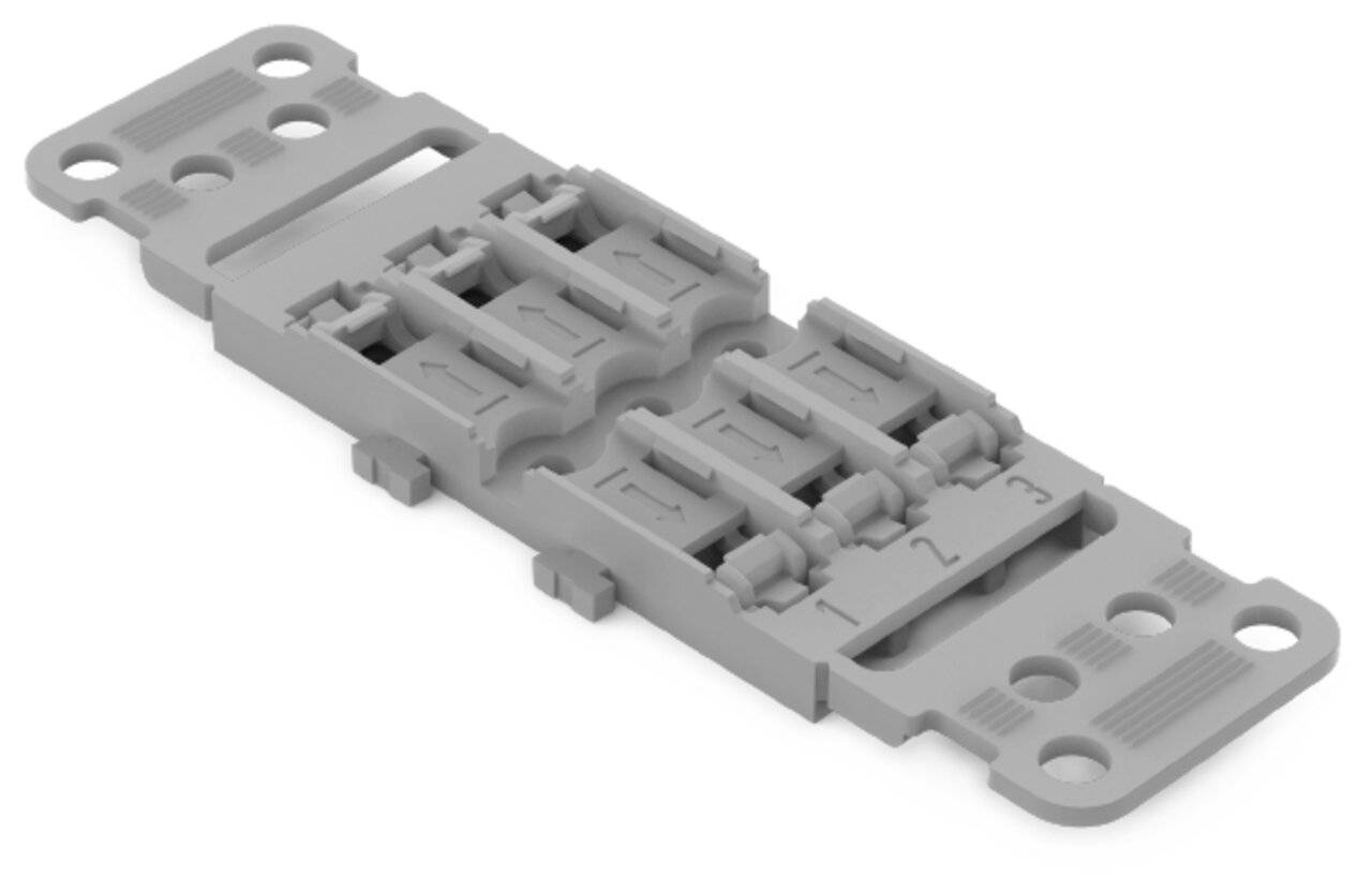 Befestigungsadapter 221-2503 Zugentlastung 3-fach-2