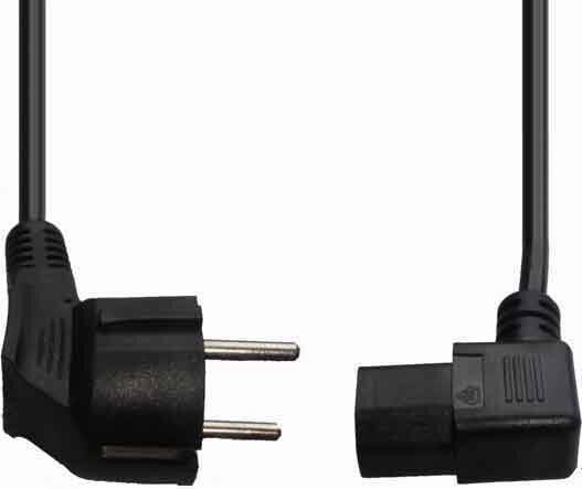 E+P Elektrik Kaltgeräte-Netzkabel SW 20-1