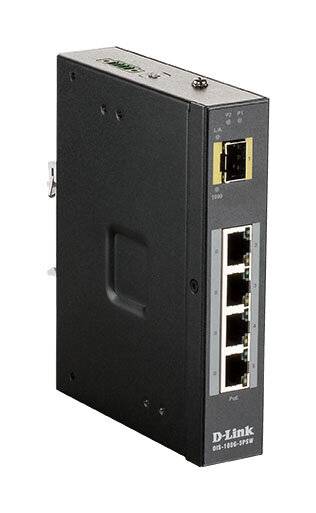 D-Link DIS 100G-5PSW - Switch - unmanaged - 4 x 10/100/1000 (PoE+)-2