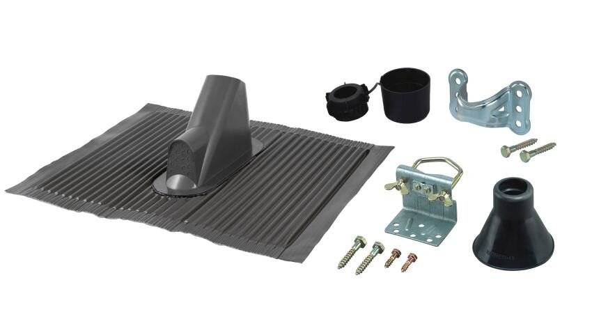 Kathrein Mast-Montage-Set ZTS 48 sw-1
