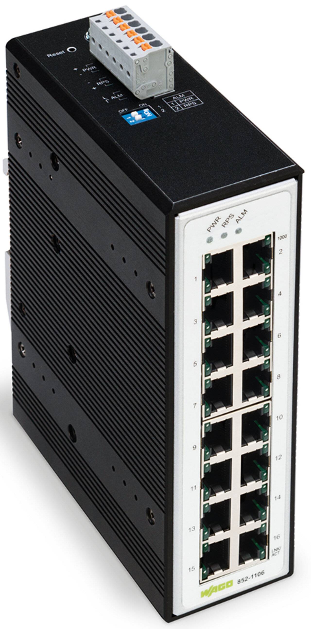 WAGO 852-1106 852-1106 Industrial Ethernet Switch 1 GBit/s-1