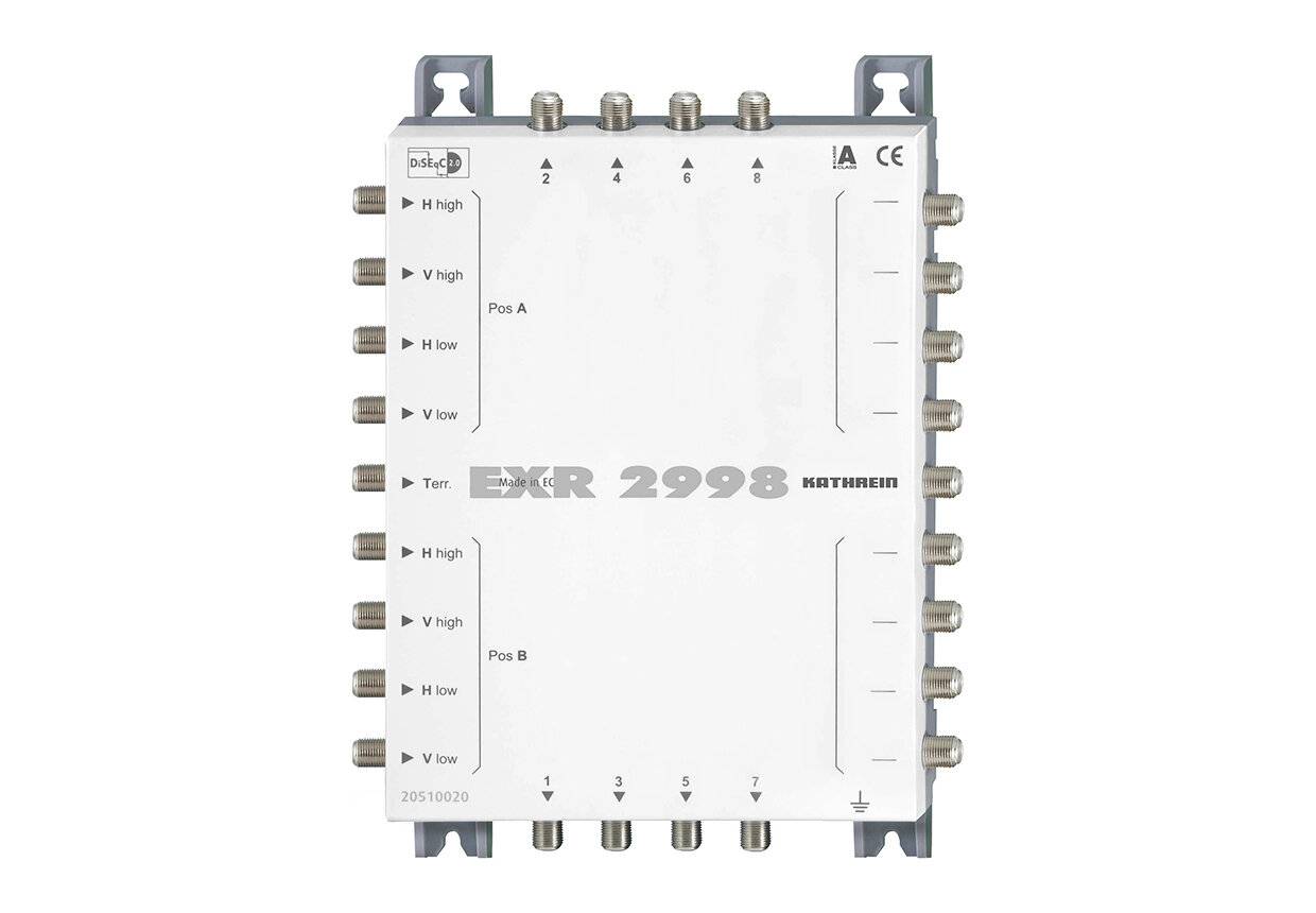 Kathrein EXR 2998, BNC, Metallisch, Metall, 900 g, 172 x 228 x 44 mm-1