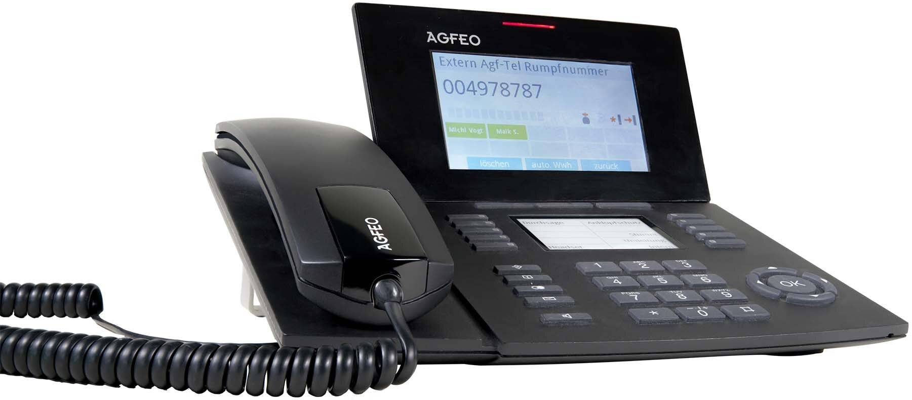 AGFEO ST 56 IP SENSORfon - VoIP-Telefon - Schwarz-3