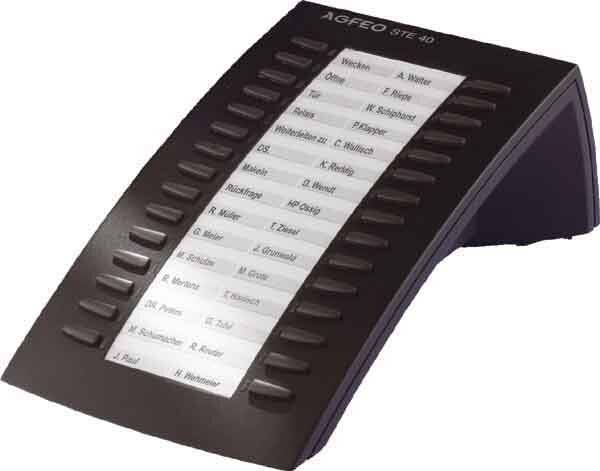 AGFEO STE 40 - Funktionstasten-Erweiterungsmodul-8