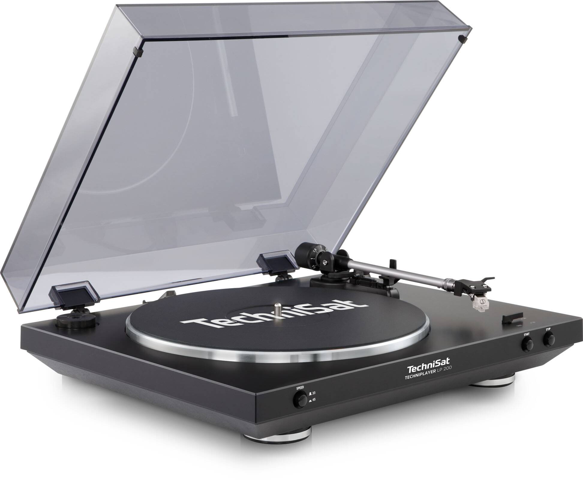 TechniSat TechniPlayer LP 200 - Plattenspieler - Schwarz, Silber-6