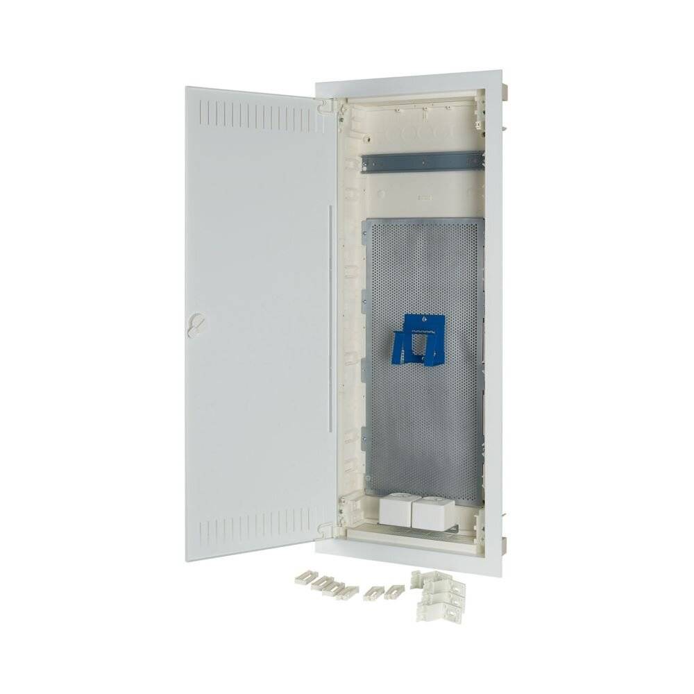 Eaton 302418 KLV-60UPM-F Kleinverteiler Unterputz Anzahl Teilungen = 12 Anzahl Reihen = 5 Inhalt 1 St.-3