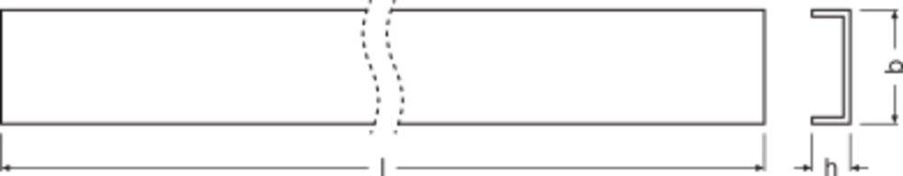 Symbolbild für Ledvance Abdeckung Profilschiene LS AY-PC/W02/C/1
