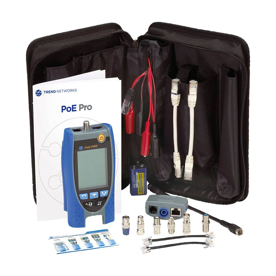 TREND Networks PoE ProBT Datenkabeltester-1