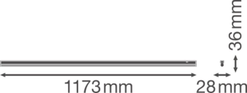 Symbolbild für Ledvance LED-Lichtleiste m.Schalter 4000K LNCOMPSWITC120014W4K 0,1 mA, 50000 h, 14 W, 1400 lm