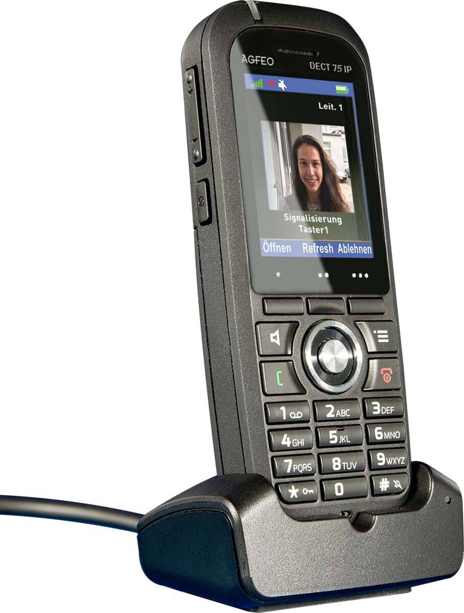 AGFEO DECT 75 IP - Schnurloses Erweiterungshandgerät-9