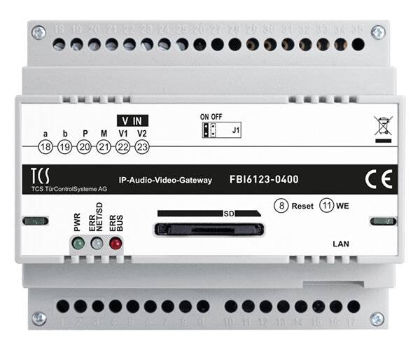 TCS Tür Control IP-Gateway BASIC 2.0 FBI6123-0400-1