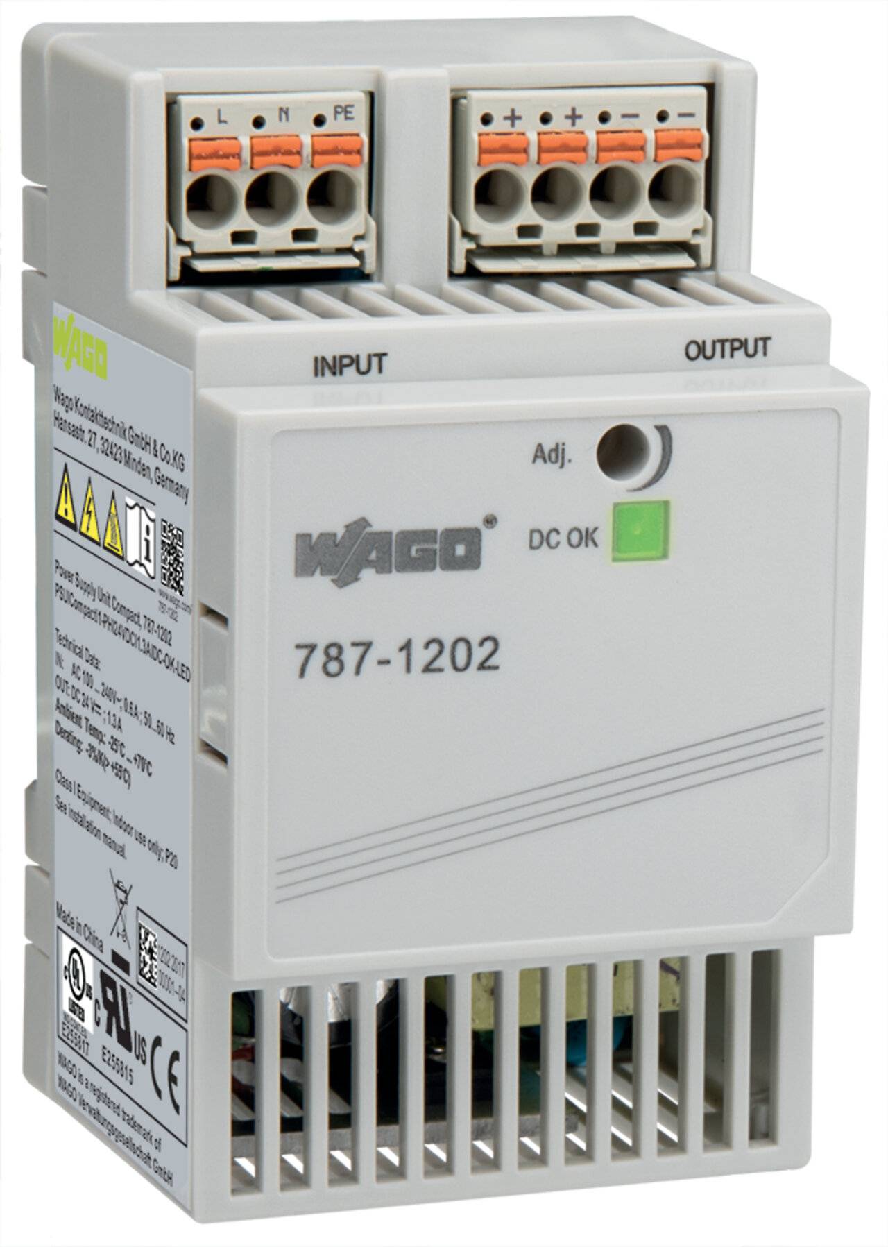 Wago Primär getaktete Stromversorgung;Compact;1-phasig; - 787-1202 - 1 Stück-3