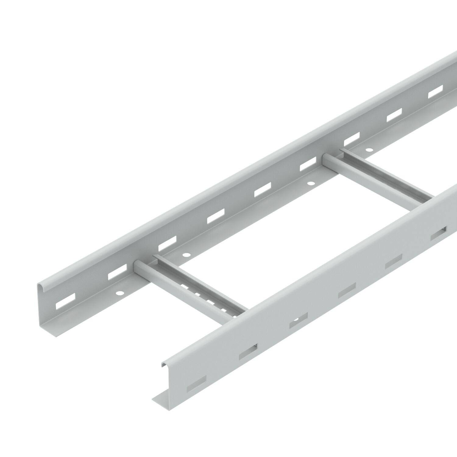 OBO Bettermann Vertr Kabelleiter gelocht,m.VS-Sprosse LG 620VS6FSK LGR 60 mm, 200 6000 mm-0