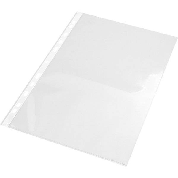 Prospekthülle Format A4 VE 100 Stk oben/links offen 010 mm glatt ab 2 VE. 86196949 861969 49