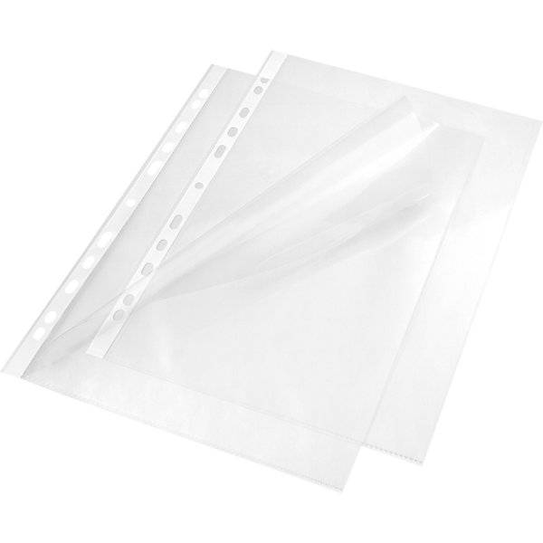 Prospekthülle Format A4 VE 100 Stk oben/links offen 010 mm glatt ab 2 VE. 86196949 861969 49-4