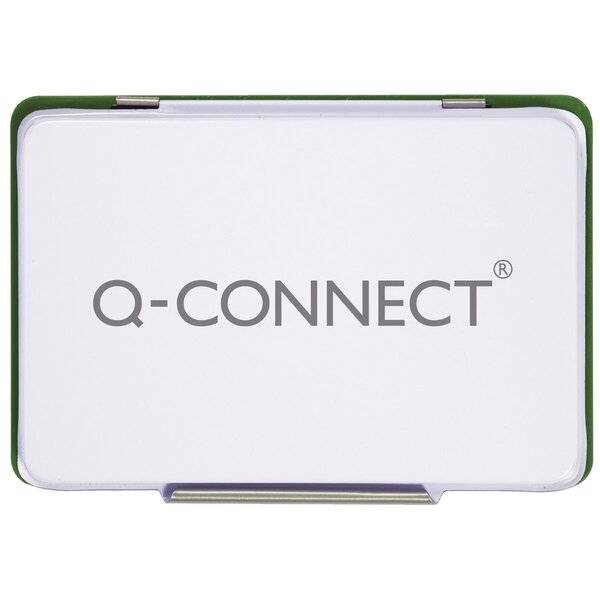 Q-CONNECT - Stempelkissen grün 9.0 x 5.5 cm