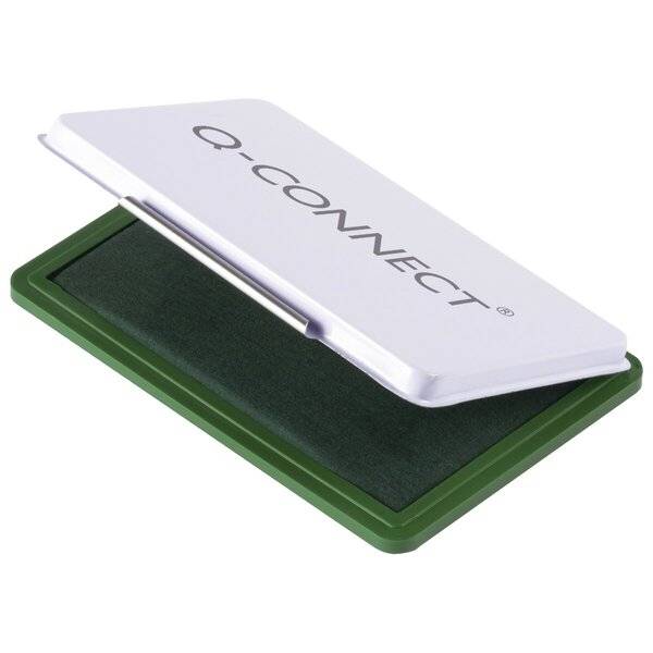 Q-CONNECT - Stempelkissen grün 9.0 x 5.5 cm-1