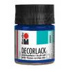 Decorlack Acryl - Mittelblau 052 50 ml.