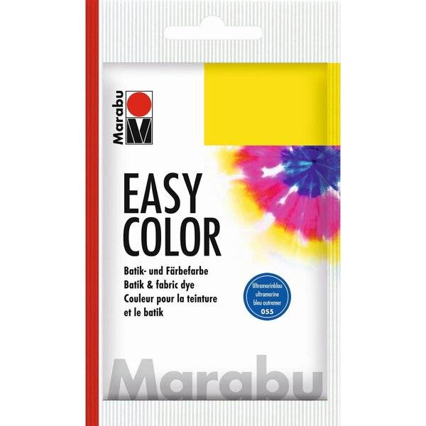 Marabu Batikfarbe Easy Color, 25 g, ultramarinblau dunkel (57202419)-0
