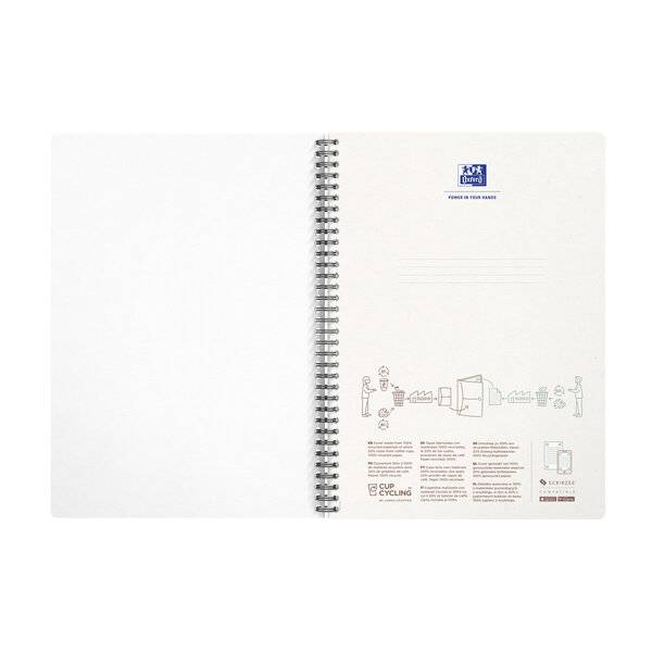 My Rec’Up Spiralbuch - A4 90 Blatt liniert himmelblau.-1