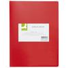 Sichtbuch - 40 Hüllen Einband PP 450 mym rot.
