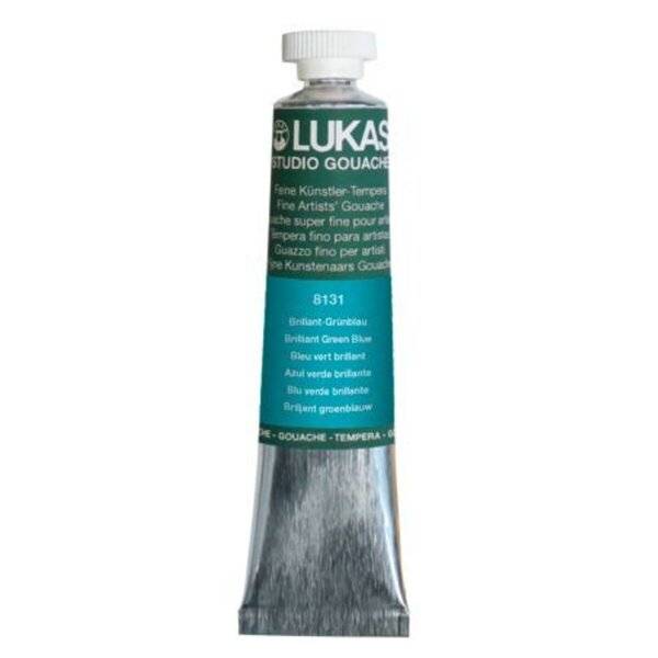 Gouachefarbe STUDIO - 20 ml brillant-grünblau.-0