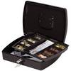 Geldkassette - 325 x 235 x 85 mm schwarz.