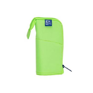 Oxford Schlamper-Etui "Stand-Up", Polyester, hellgrün