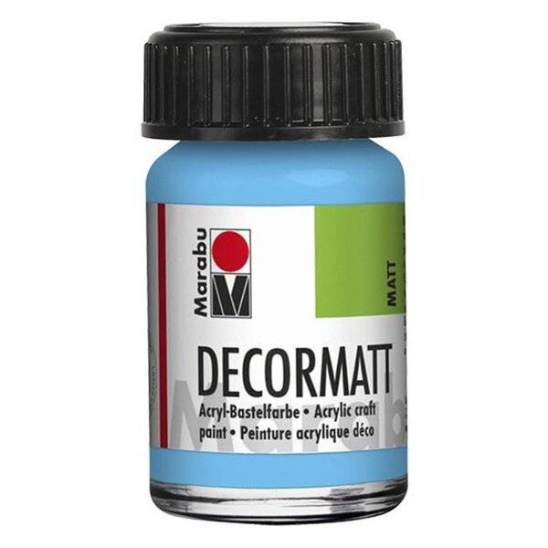 Decormatt Acryl - Hellblau 090 15 ml.