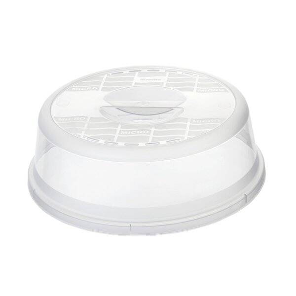 Mikrowellenabdeckhaube - Ø 28,5 cm transparent.-0