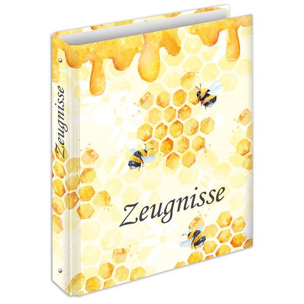 Zeugnisringbuch Honey - A4 4 Ring-Mechanik.-0