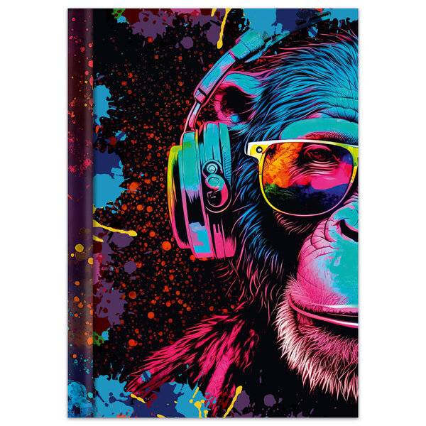 RNK Verlag Notizbuch "Neon", DIN A4, blanko
