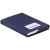 Paper Royal Briefpapiermappe - blau 15/15 A5/C6 weiß gerippt.