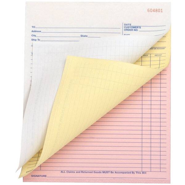 Digital Selbstdurchschreibepapier - 4-fach A4 weiß/gelb/rosa/blau 500 Blatt.-1