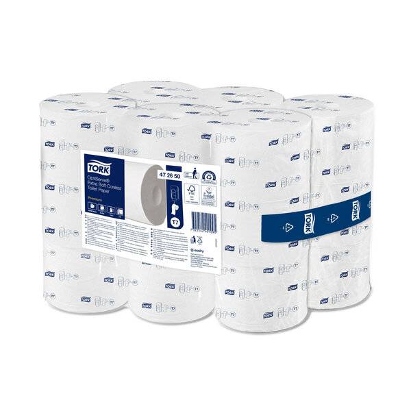 TORK - Toilettenpapier T7-System Hülsenloses 3-lag T7 472650 Anzahl der-0